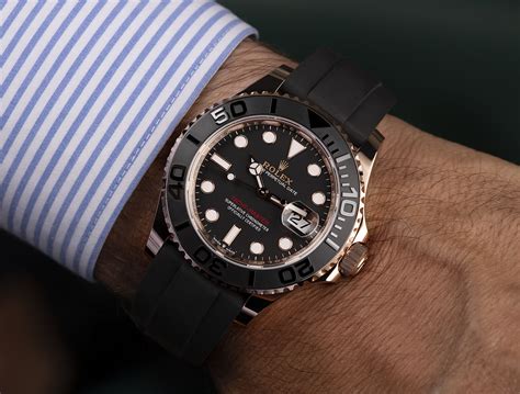 rolex rose gold yacht|Rolex yacht master rose gold review.